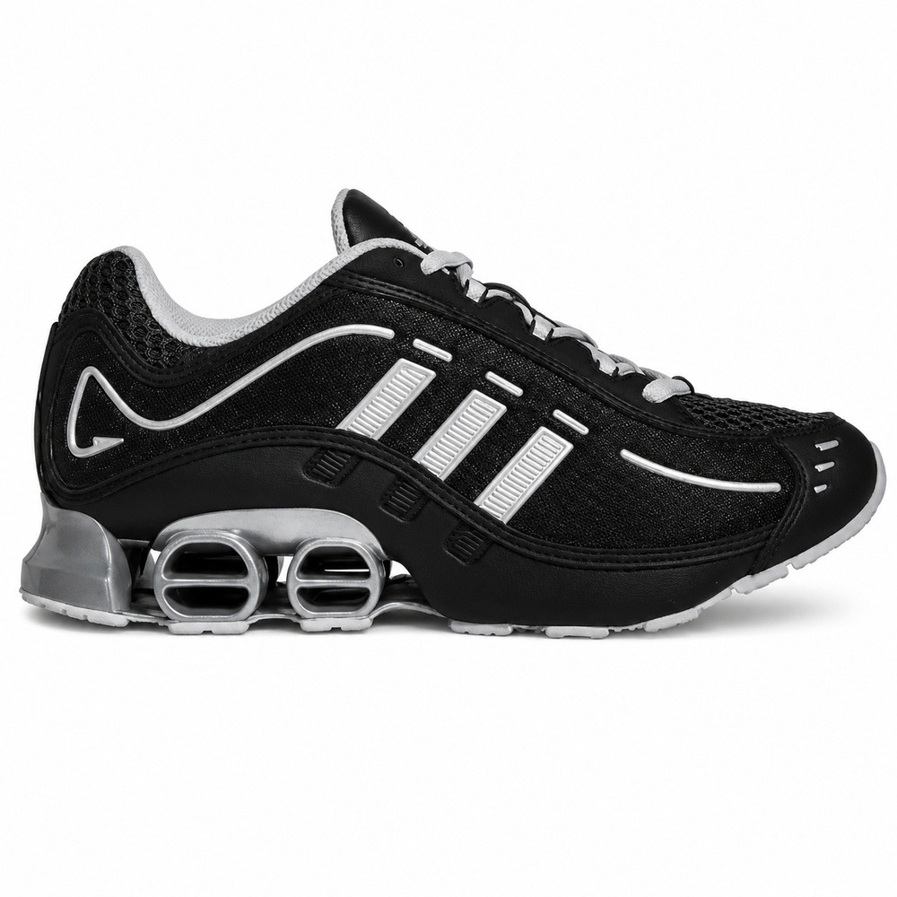 Adidas Shoes Megaride O1 Mens Size 11 Black Silver Running Activeewear JP9426
